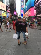 Matching in the center of Times Square
